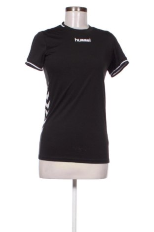 Γυναικείο t-shirt Hummel, Μέγεθος S, Χρώμα Μαύρο, Τιμή 7,00 €