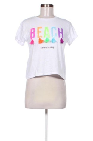 Damski T-shirt Jean Pascale, Rozmiar S, Kolor Biały, Cena 42,87 zł