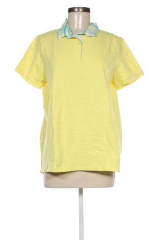 Damski T-shirt Lands' End, Rozmiar L, Kolor Żółty, Cena 51,99 zł