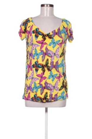 Damski T-shirt Laura Torelli, Rozmiar M, Kolor Kolorowy, Cena 45,99 zł