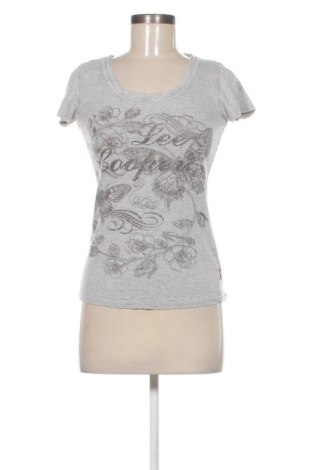 Γυναικείο t-shirt Lee Cooper, Μέγεθος S, Χρώμα Γκρί, Τιμή 9,00 €