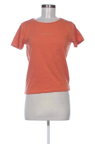 Γυναικείο t-shirt Mango, Μέγεθος M, Χρώμα Πορτοκαλί, Τιμή 8,00 €