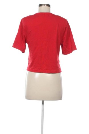 Damski T-shirt Mango, Rozmiar S, Kolor Czerwony, Cena 42,87 zł