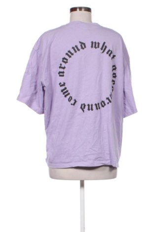 Damen T-Shirt NA-KD, Größe L, Farbe Lila, Preis € 9,14