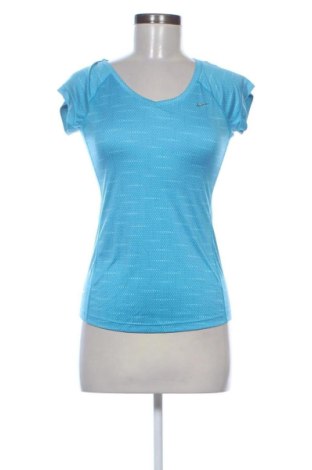 Γυναικείο t-shirt Nike, Μέγεθος XS, Χρώμα Μπλέ, Τιμή 14,00 €