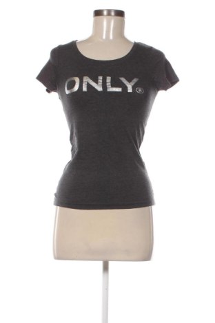 Damski T-shirt ONLY, Rozmiar XS, Kolor Szary, Cena 37,99 zł