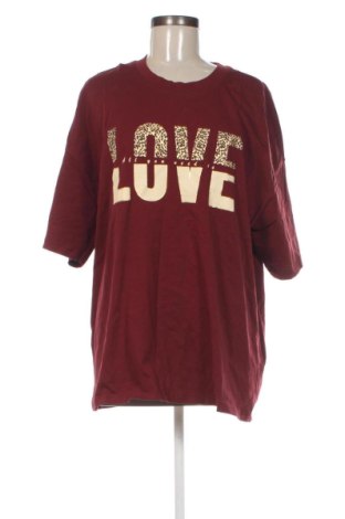 Tricou de femei ONLY Carmakoma, Mărime XXL, Culoare Roșu, Preț 98,99 Lei