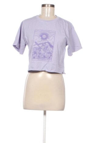 Tricou de femei Pull&Bear, Mărime L, Culoare Mov, Preț 63,24 Lei