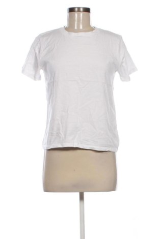 Γυναικείο t-shirt Pull&Bear, Μέγεθος L, Χρώμα Λευκό, Τιμή 8,00 €