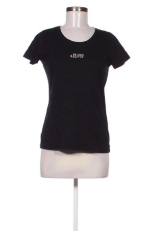 Дамска тениска S.Oliver, Размер S, Цвят Черен, Цена 9,71 €