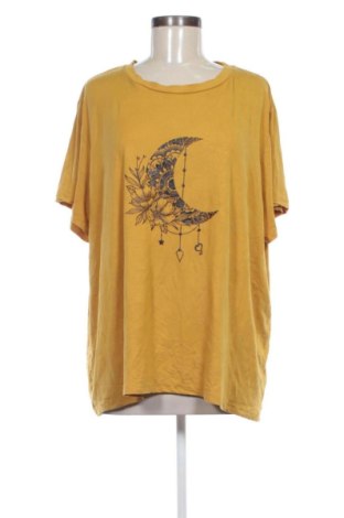 Damski T-shirt SHEIN, Rozmiar XXL, Kolor Żółty, Cena 45,99 zł