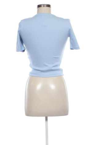 Damski T-shirt Sinsay, Rozmiar XXS, Kolor Niebieski, Cena 30,84 zł