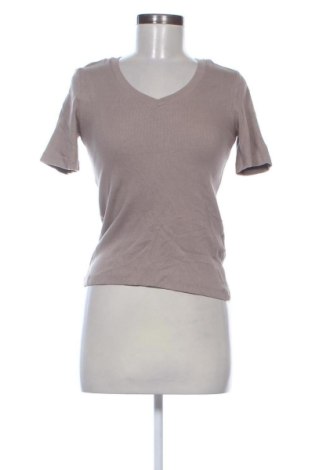 Damski T-shirt Sinsay, Rozmiar M, Kolor Brązowy, Cena 45,99 zł