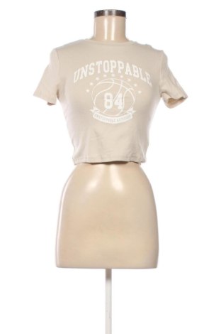 Damen T-Shirt Tally Weijl, Größe S, Farbe Beige, Preis 11,99 €