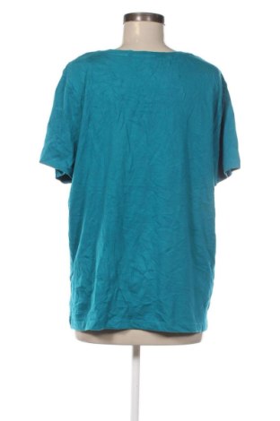 Γυναικείο t-shirt Time and tru, Μέγεθος XXL, Χρώμα Μπλέ, Τιμή 10,99 €