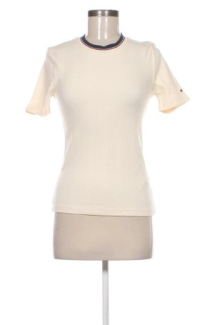 Tricou de femei Tommy Hilfiger, Mărime S, Culoare Bej, Preț 88,62 Lei