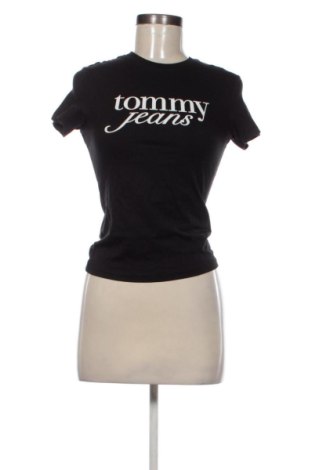 Damski T-shirt Tommy Jeans, Rozmiar S, Kolor Czarny, Cena 207,99 zł