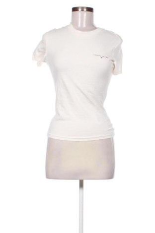 Damen T-Shirt Tommy Jeans, Größe S, Farbe Ecru, Preis € 51,99