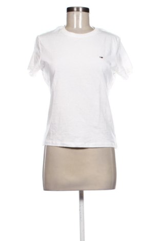 Tricou de femei Tommy Jeans, Mărime M, Culoare Alb, Preț 90,48 Lei