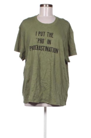 Γυναικείο t-shirt Torrid, Μέγεθος 3XL, Χρώμα Πράσινο, Τιμή 10,99 €