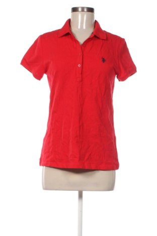 Дамска тениска U.S. Polo Assn., Размер L, Цвят Червен, Цена 21,47 €