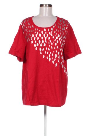 Дамска тениска Unbranded, Размер XXL, Цвят Червен, Цена 10,00 €