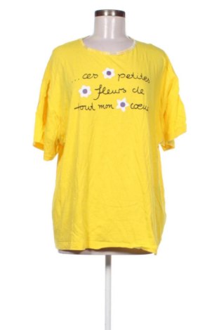 Дамска тениска Unbranded, Размер XXL, Цвят Жълт, Цена 11,00 €