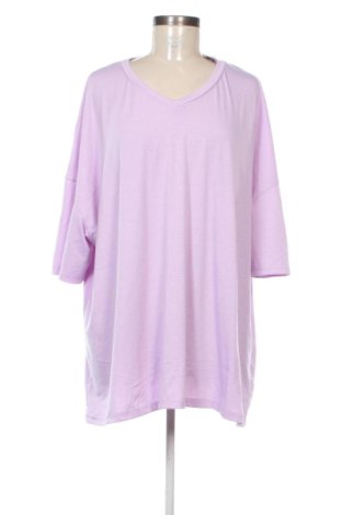 Γυναικείο t-shirt Unbranded, Μέγεθος 4XL, Χρώμα Βιολετί, Τιμή 10,99 €