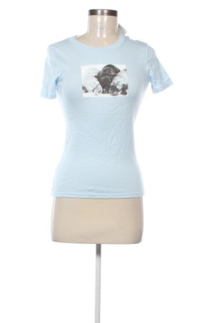 Γυναικείο t-shirt United Colors Of Benetton, Μέγεθος S, Χρώμα Μπλέ, Τιμή 11,99 €