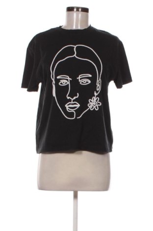 Дамска тениска Zara, Размер S, Цвят Черен, Цена 5,60 €