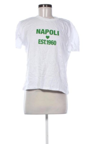 Γυναικείο t-shirt Zara, Μέγεθος L, Χρώμα Λευκό, Τιμή 6,99 €