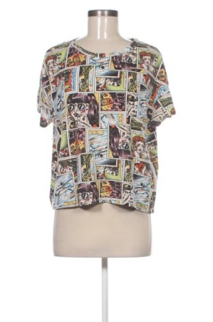 Damski T-shirt Zara, Rozmiar XL, Kolor Kolorowy, Cena 30,84 zł