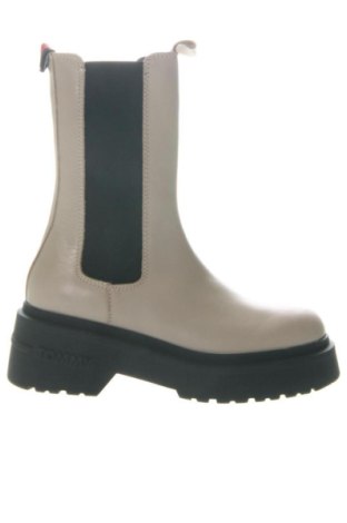 Γυναικεία μποτάκια Tommy Jeans, Μέγεθος 39, Χρώμα  Μπέζ, Τιμή 135,42 €