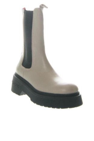 Γυναικεία μποτάκια Tommy Jeans, Μέγεθος 39, Χρώμα  Μπέζ, Τιμή 135,42 €