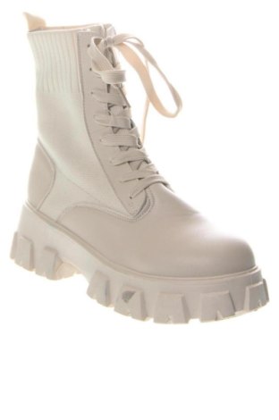 Damen Stiefeletten Unbranded, Größe 37, Farbe Ecru, Preis 51,99 €