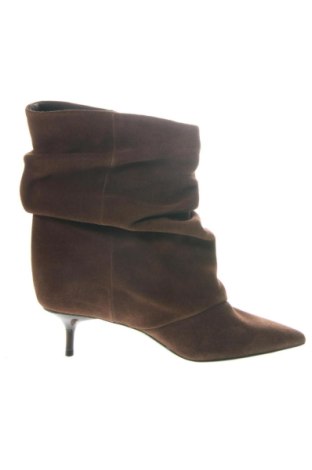 Botine de damă Zara, Mărime 39, Culoare Maro, Preț 375,35 Lei