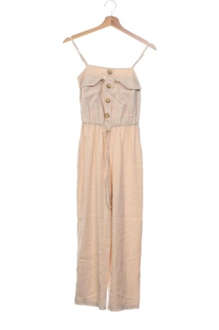 Dámský dlouhý overal Bershka, Velikost XS, Barva Béžová, Cena  709,00 Kč