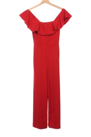 Langer Damen-Overall H&M, Größe XS, Farbe Rot, Preis 24,55 €