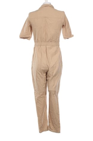 Дамски дълъг гащеризон H&M Divided, Размер S, Цвят Бежов, Цена 25,00 €