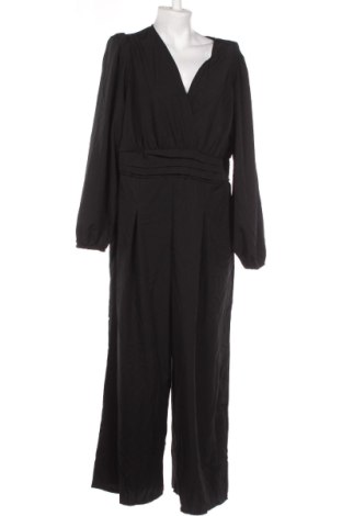 Дамски дълъг гащеризон SHEIN, Размер XXL, Цвят Черен, Цена 25,00 €