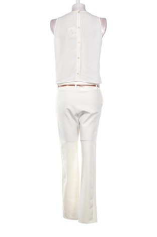 Salopetă lungă de damă Stradivarius, Mărime M, Culoare Ecru, Preț 128,00 Lei