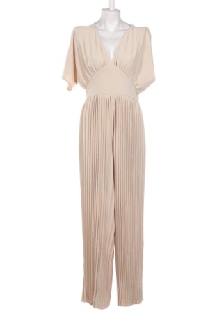 Дамски дълъг гащеризон Unbranded, Размер M, Цвят Екрю, Цена 25,05 €