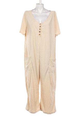 Damski długi kombinezon Unbranded, Rozmiar XXL, Kolor ecru, Cena 129,99 zł