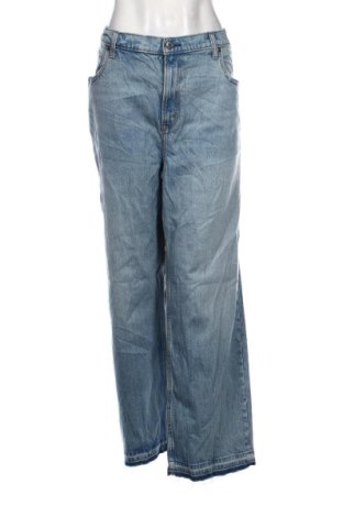 Blugi de femei Abercrombie & Fitch, Mărime 3XL, Culoare Albastru, Preț 294,99 Lei