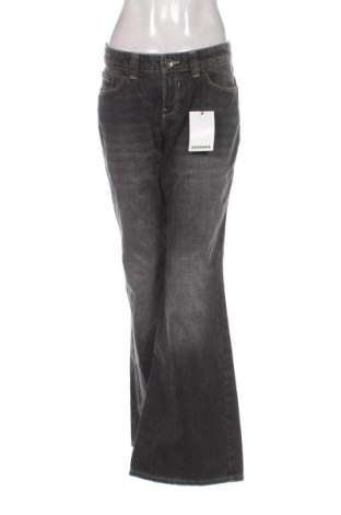 Blugi de femei Bershka, Mărime XL, Culoare Gri, Preț 145,99 Lei