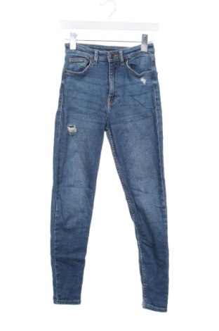 Дамски дънки Bershka, Размер XS, Цвят Син, Цена 15,33 €