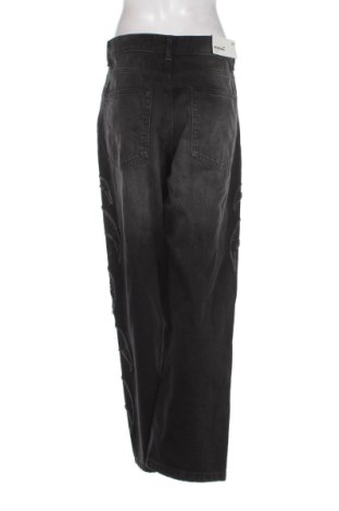 Blugi de femei Bershka, Mărime XL, Culoare Gri, Preț 145,99 Lei