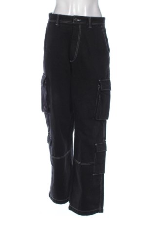 Damskie jeansy Bershka, Rozmiar L, Kolor Czarny, Cena 148,32 zł