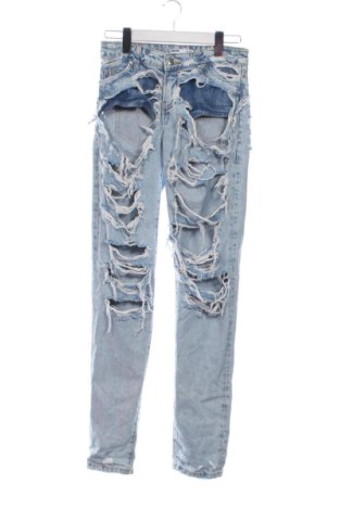 Dámské džíny  Bershka, Velikost S, Barva Modrá, Cena  425,00 Kč