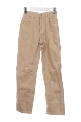 Női farmernadrág Bershka, Méret XS, Szín Bézs, Ár 6 198 Ft